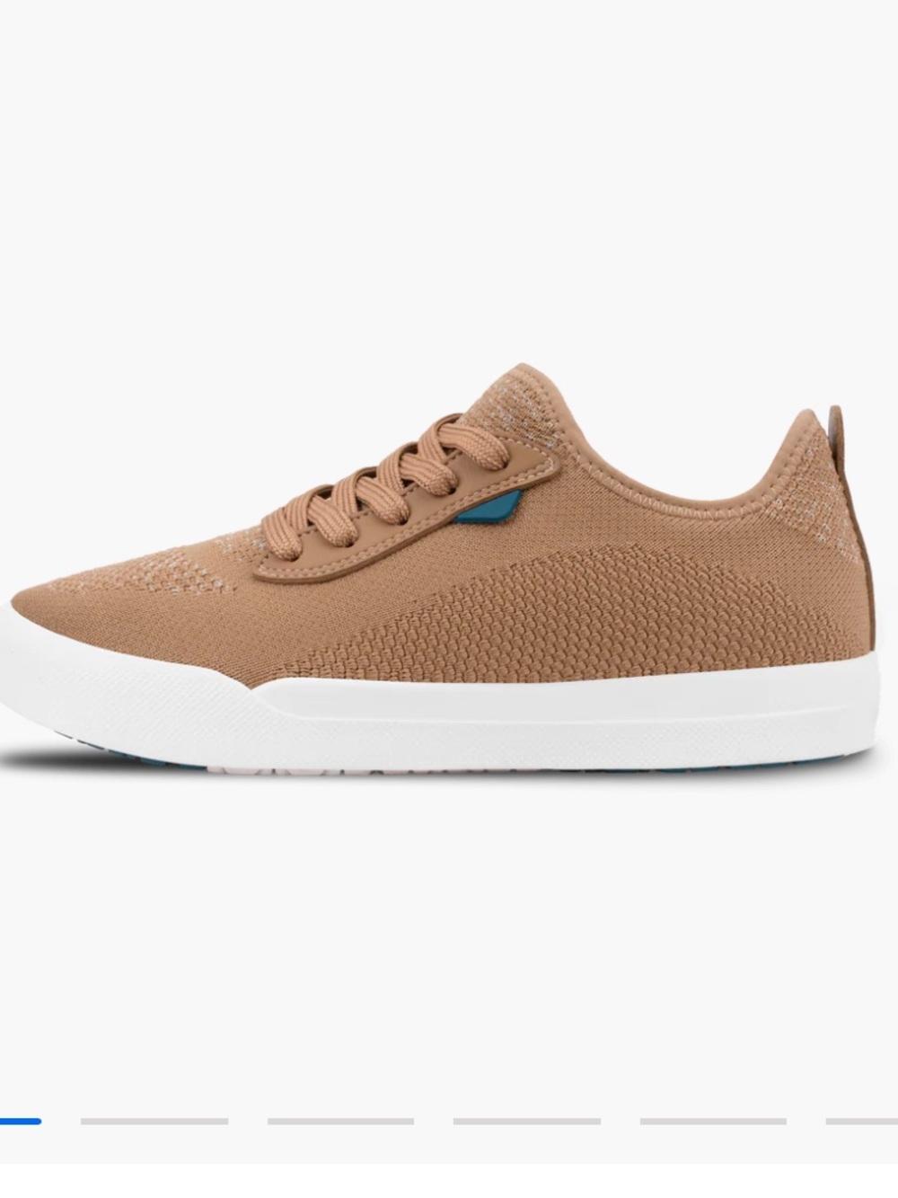 Vessi Weekend Classic Sneakers Women Size 8 Oak Brown Waterproof
